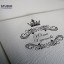 логотип для мастера маникюра с короной логотип для мастера маникюра с короной