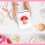 Логотип - печать красные ногти и губы для nail мастеров Логотип - печать красные ногти и губы для nail мастеров