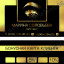 визитка-карта lash & brow мастера золото визитка-карта lash & brow мастера золото